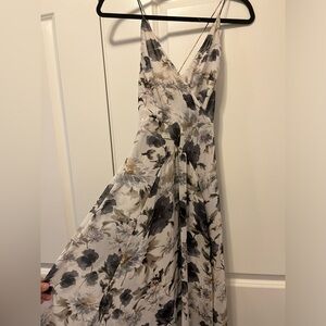 ASTR floral maxi dress